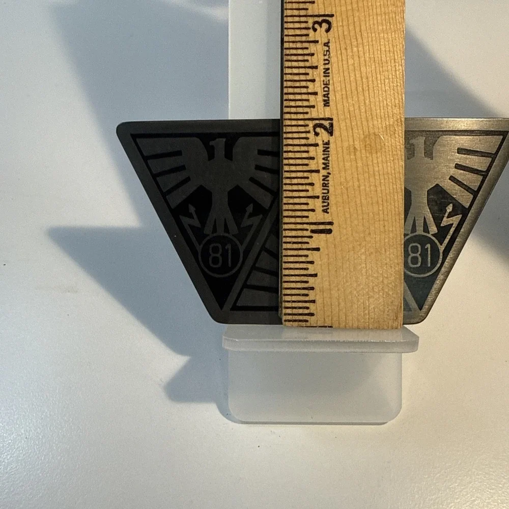 Belt Buckles Lot Of (2) GUESS Los Angeles Metal